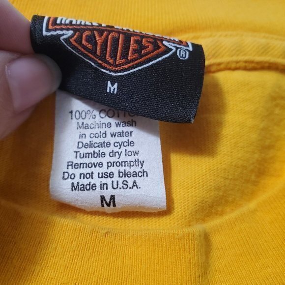 Harley Davidson Men's Medium‎ Victorville, California Route 66 2003 Pocket Tee - Picture 3 of 4